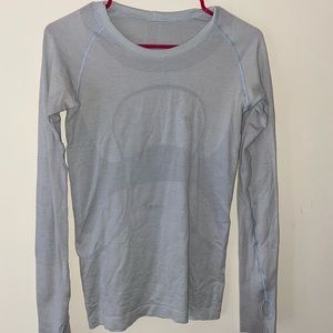 Lululemon light blue long sleeve